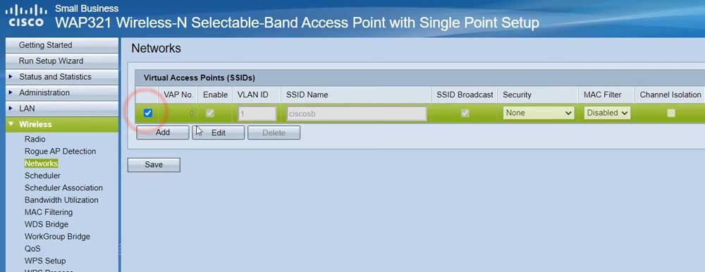 cisco router change wifi ssid