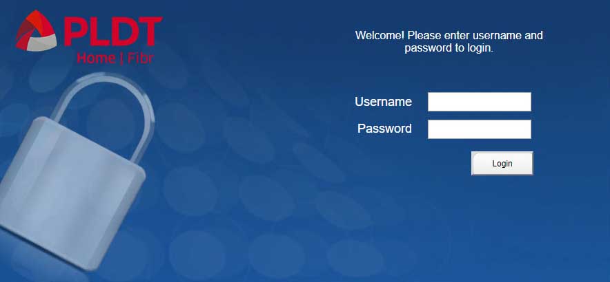 pldt router login