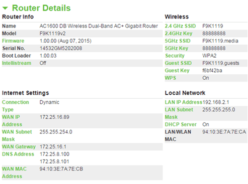 Belkin Dashboard change wifi name and password-1