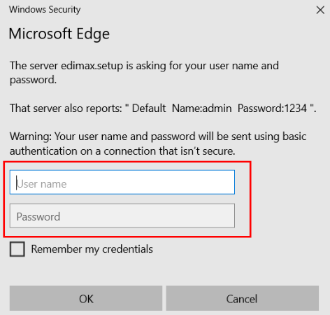 Edimax router Edimax.setup login