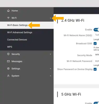 Hotspot.webui change WiFi name and password 1