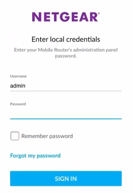 M1login.net NETGEAR Mobile Hotspot login
