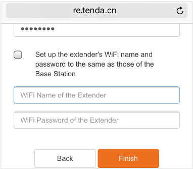 Setup Tenda Range Extender 4