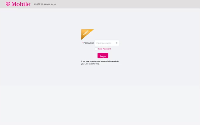 T9 Franklin Mobile Hotspot login