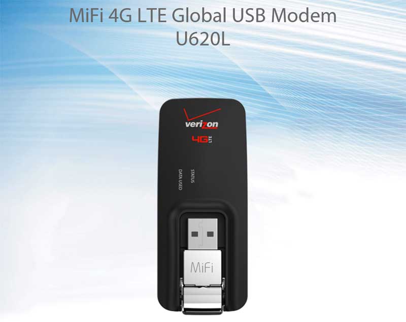 Verizon MiFi 4G LTE Global USB Modem U620L