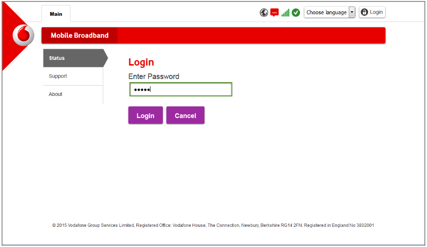 VodafoneMobile.wifi login