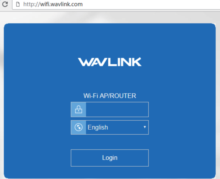 Wavlink router Wifi.wavlink.com login
