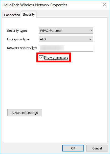 Windows 10 11 show wifi-password