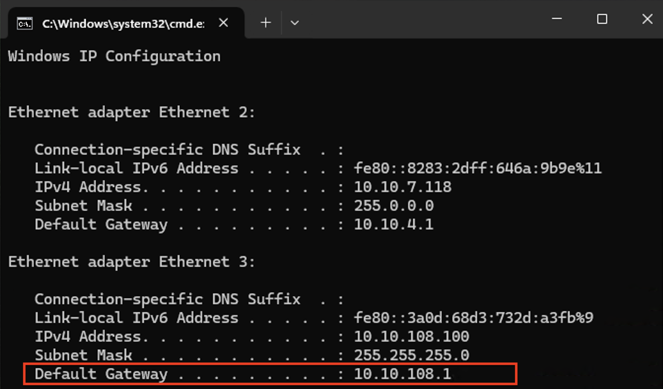 How to Find Your Router IP Address ipconfig